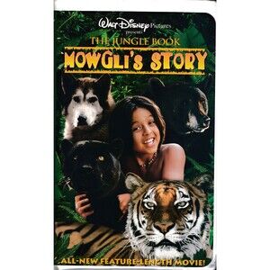 The Jungle Book: Mowgli's Story (1998) Disney VHS Rare NTSC Clamshell Movie